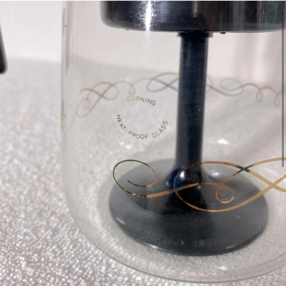 Vintage 1960’s Corning Glass Heat Resistant Glass 6 Cup Percolator - Picture 2 of 16